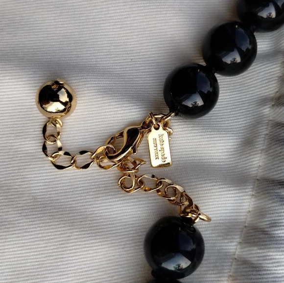 Kate Spade Bead Stone Bib Necklace - Picture 3 of 6